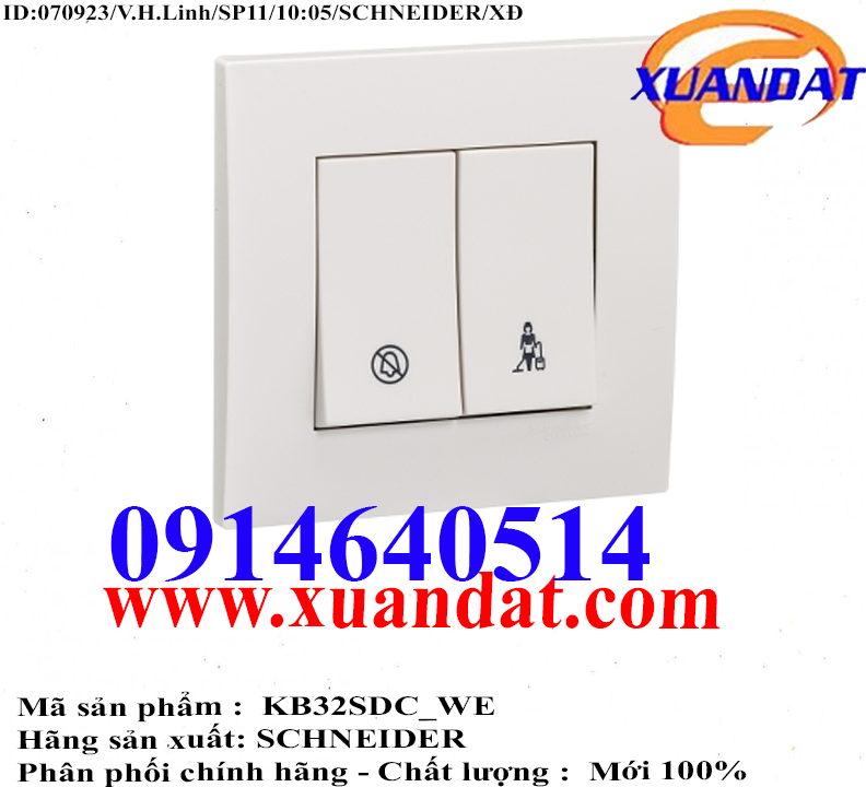 Bộ công tắc KB32SDC_WE